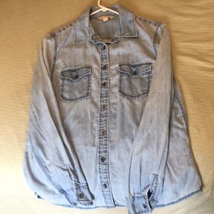 Banana Republic Chambray button down shirt.